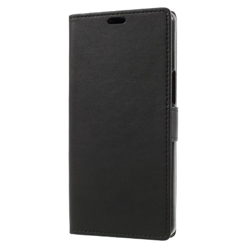 For Alcatel A3 XL Premium Wallet Case Black-www.firsthelptech.ie