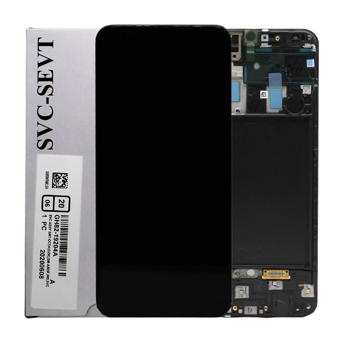 For Samsung Galaxy A50 / A505 Replacement OLED Touch Screen Assembly With Frame - Service Pack