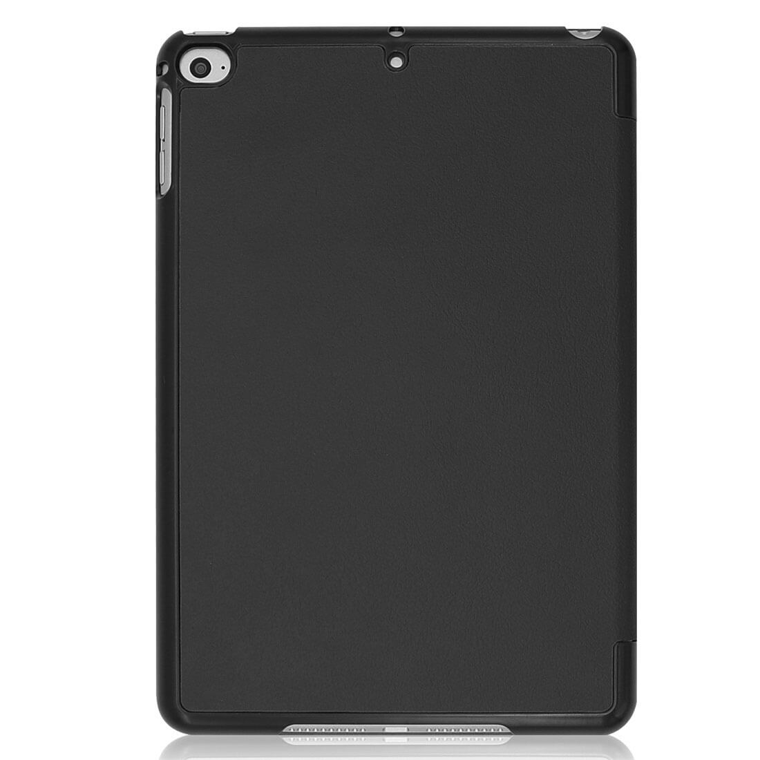 For Apple iPad Mini 4 5 Case Smart Trifold Hybrid Cover Black