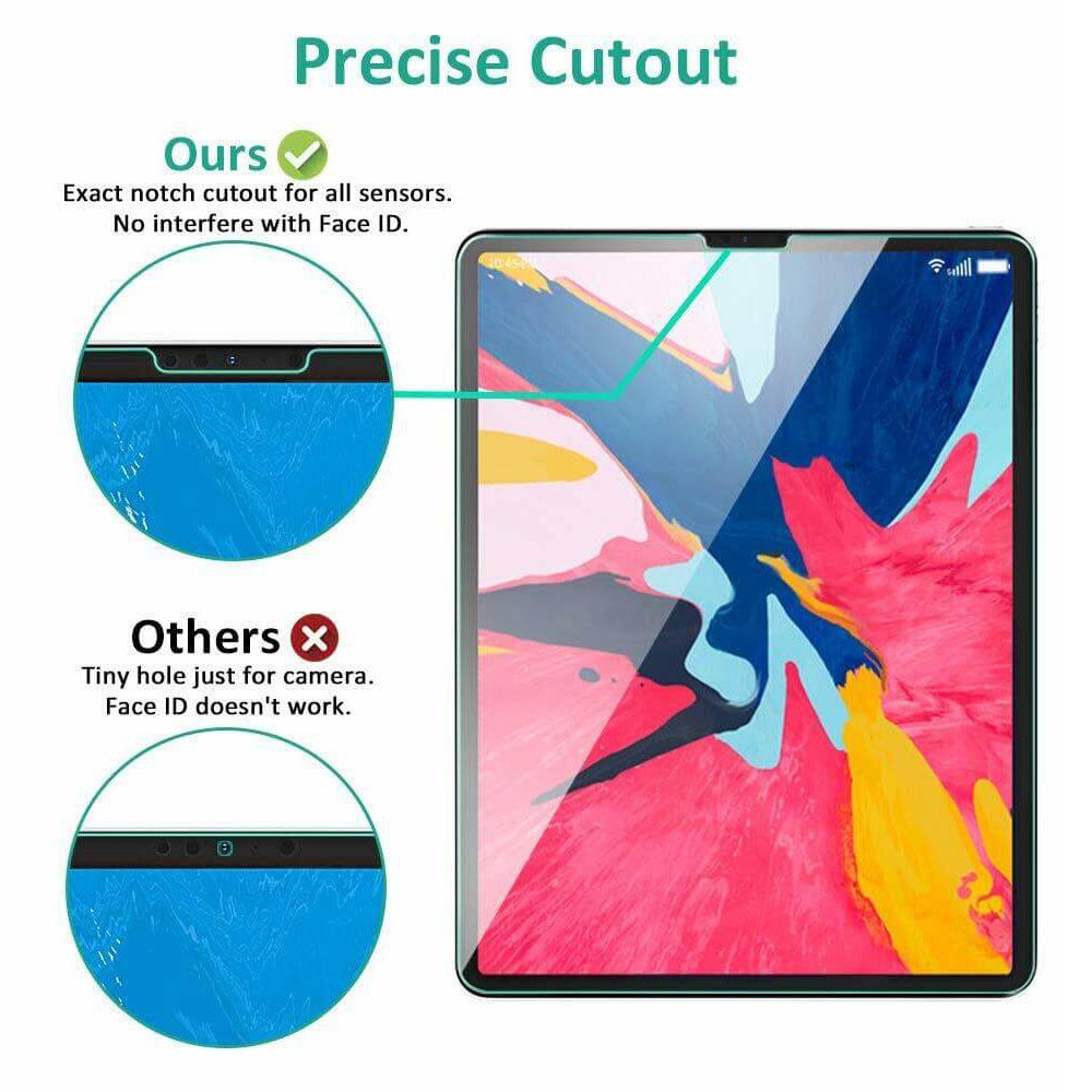 For Apple iPad Pro 12.9" 2018 Tempered Glass Screen Protector