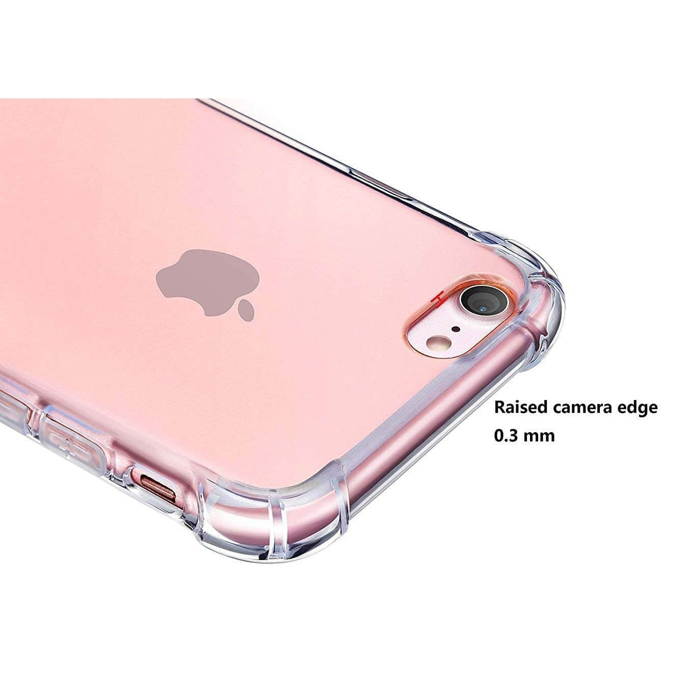 For Apple iPhone 7 / 8 Case Cover Clear ShockProof Soft TPU Silicone