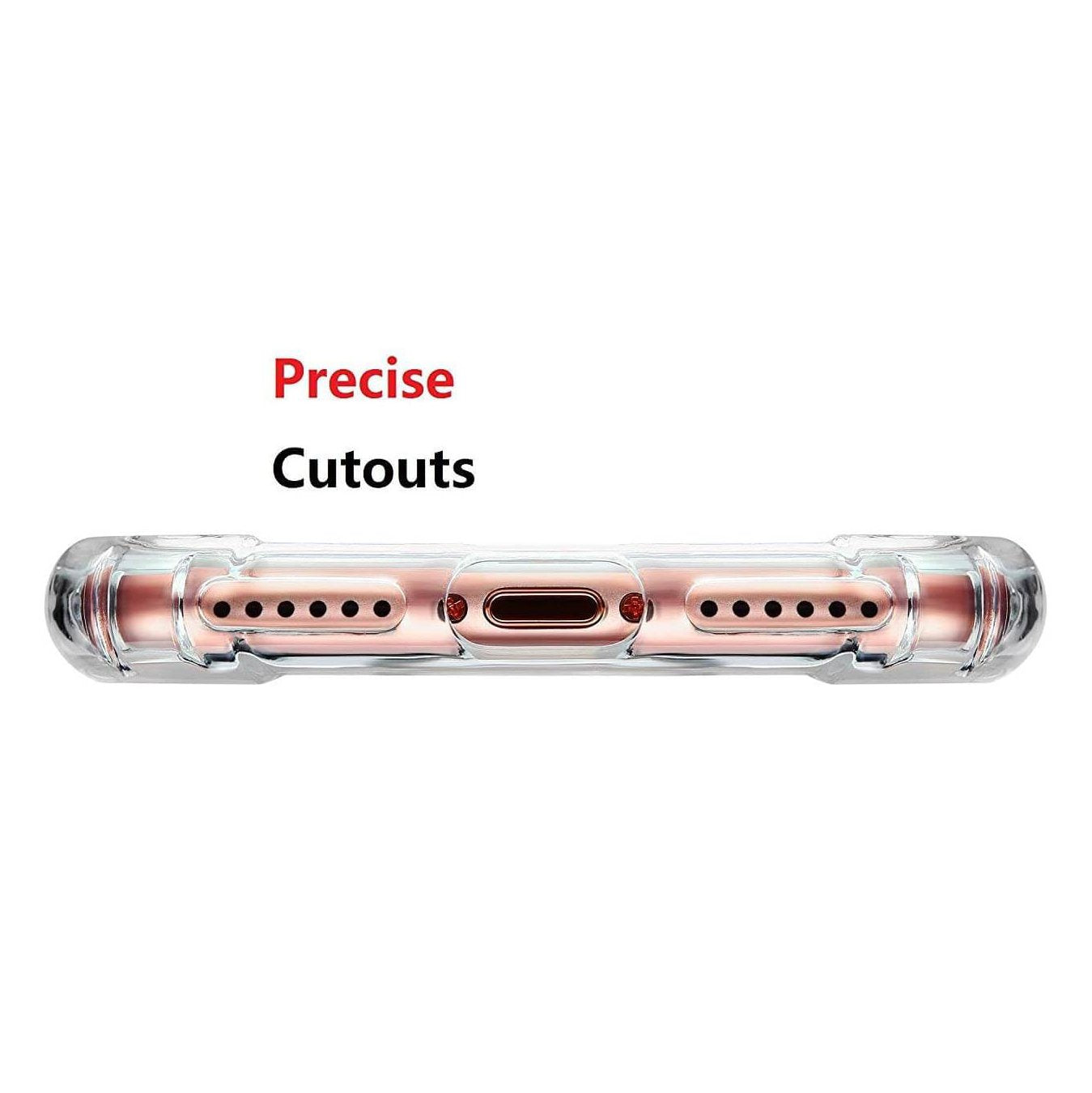For Apple iPhone SE 2020 Case Cover Clear ShockProof Soft TPU Silicone