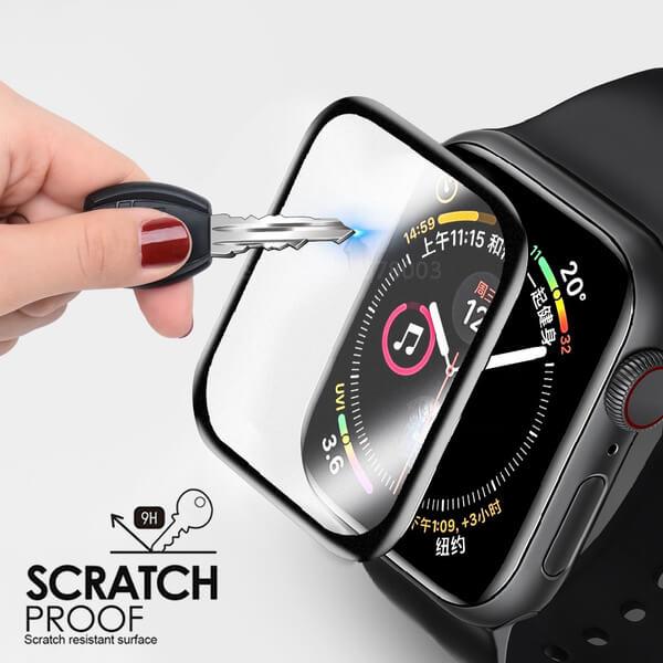 For Apple Watch Series 4 5 6 SE Full Coverage Tempered Glass 40mm