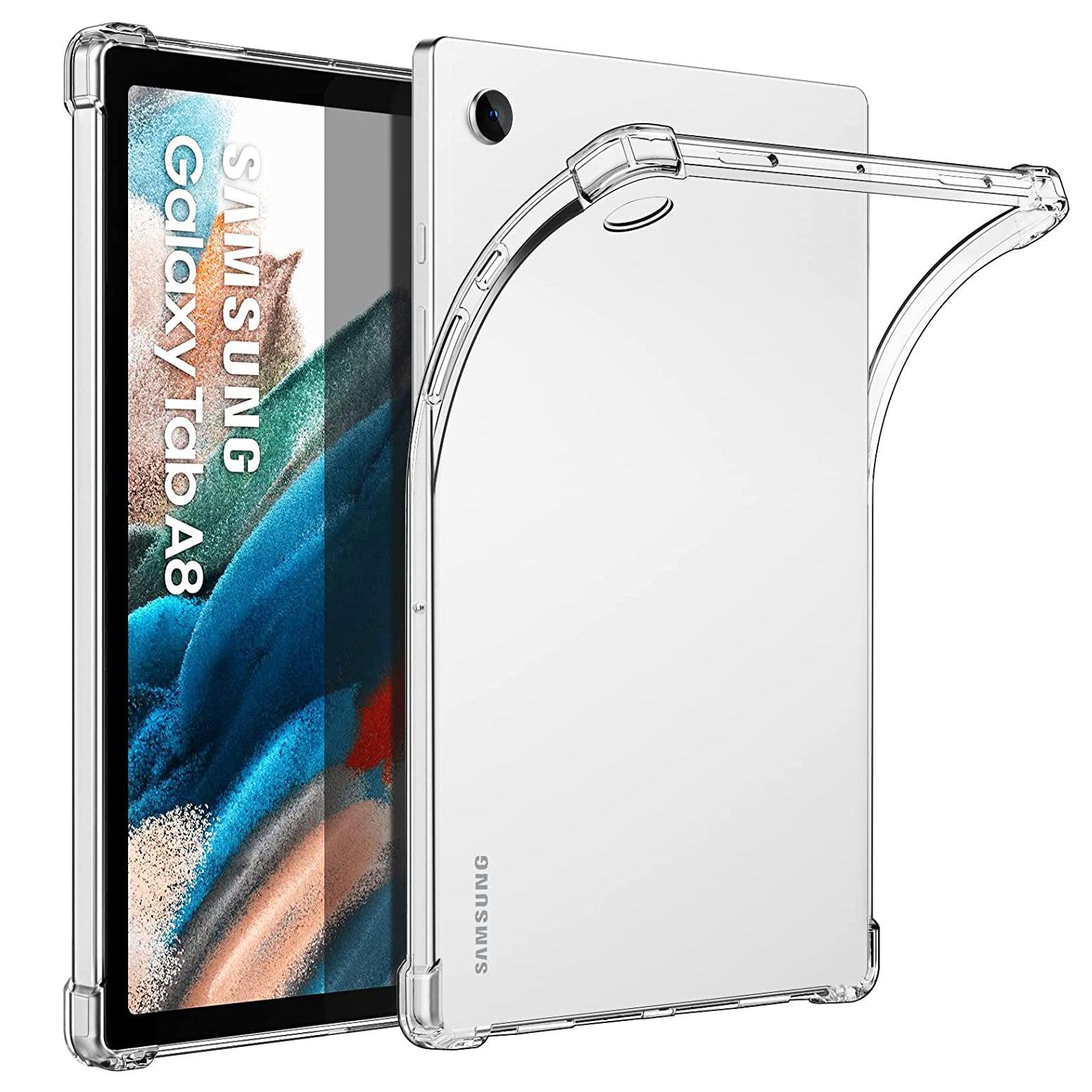 Clear Soft TPU Cover For Samsung Galaxy Tab A8 10.5 2021 ShockProof Bumper Case-www.firsthelptech.ie