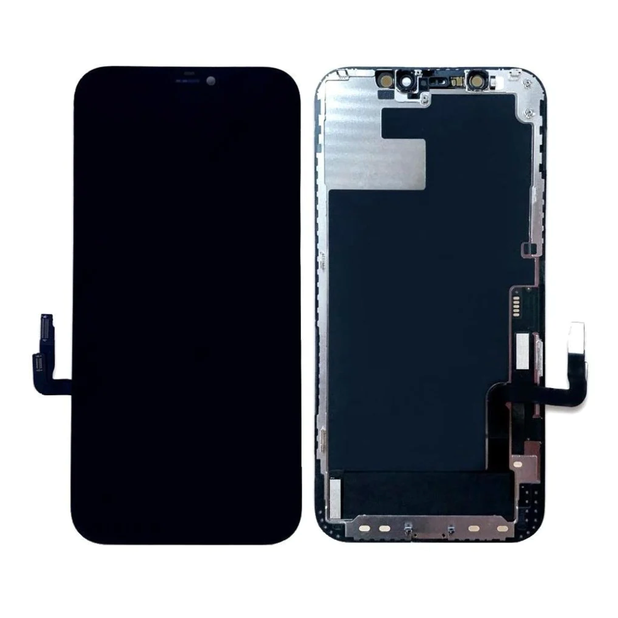 For Apple iPhone 12 / 12 Pro LCD Screen Replacement Black-First Help Tech