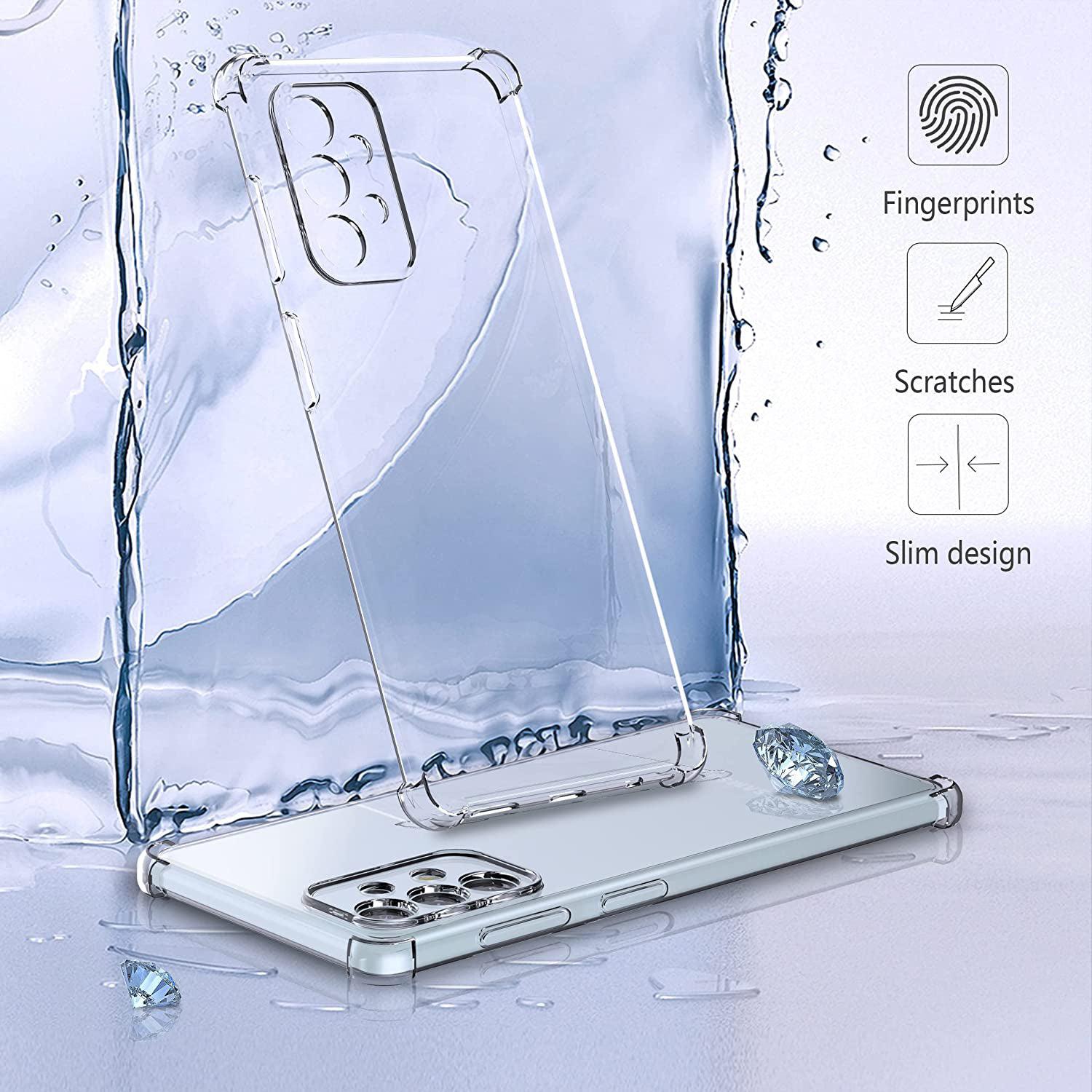 For Samsung Galaxy A73 5G Case Cover Clear ShockProof Soft TPU Silicone-Samsung Cases & Covers-First Help Tech