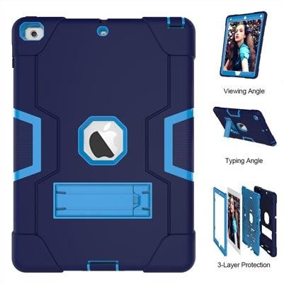For Samsung Galaxy Tab A7 10.4'' (T500/T505) Hard Case Survivor with Stand - Blue-Samsung Tablet Cases & Covers-First Help Tech