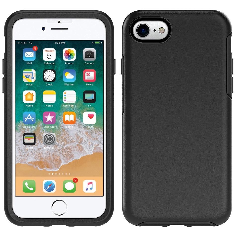 For Apple iPhone 14 Plus HeavyDuty Symmetry Design Case - Black-www.firsthelptech.ie