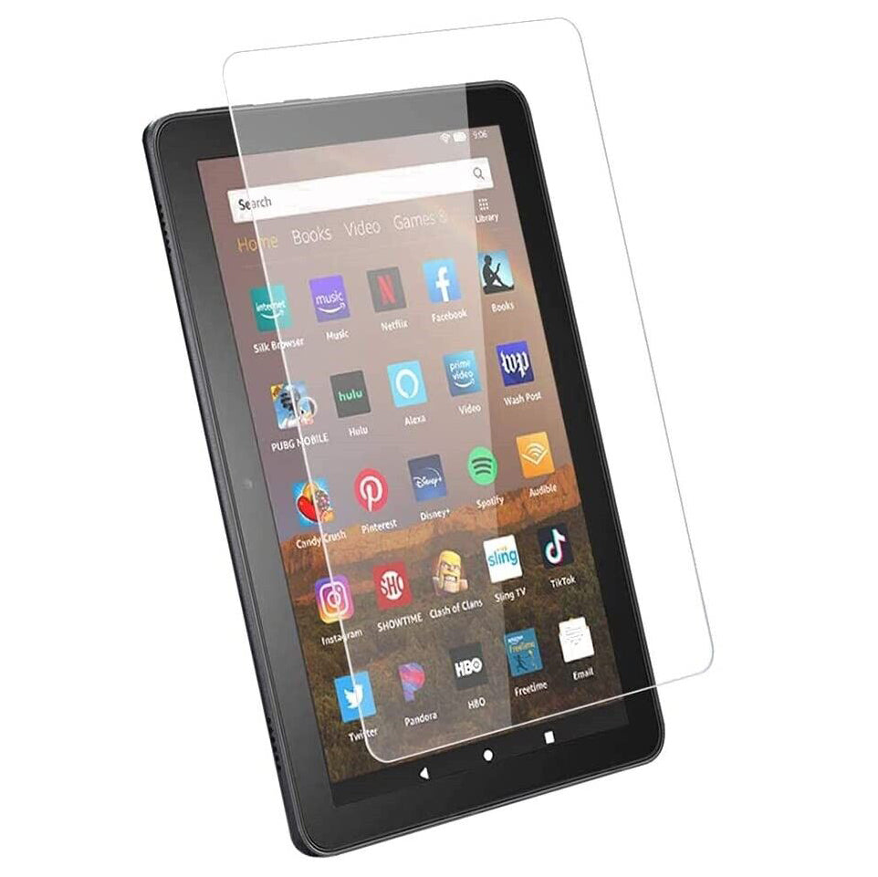 For Amazon Fire HD 8 2020 Tempered Glass Screen Protector-www.firsthelptech.ie