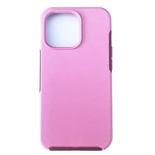 For Apple iPhone 14 (6.1) HeavyDuty Symmetry Design Case - Pink-Apple iPhone Cases & Covers-First Help Tech