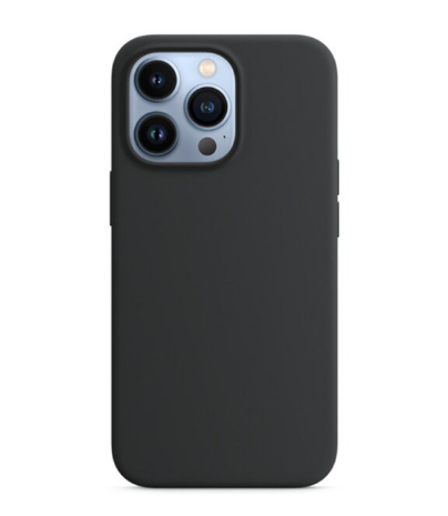 For Apple iPhone 13 Pro Max Liquid Silicone Case Black-Apple iPhone Cases & Covers-First Help Tech
