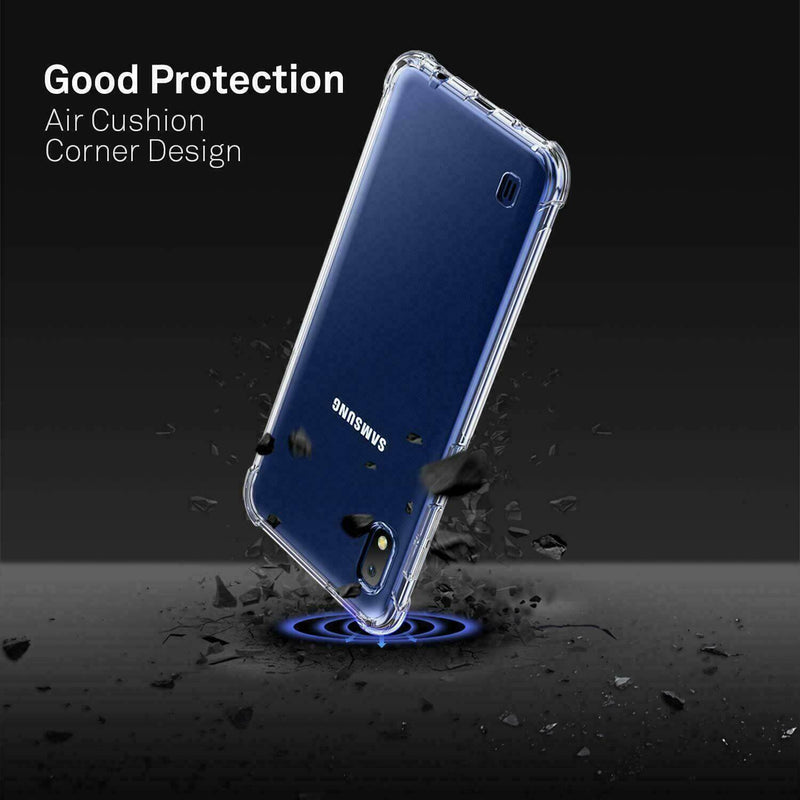 For Samsung Galaxy A10 M10 Case Cover Clear ShockProof Soft TPU Silicone
