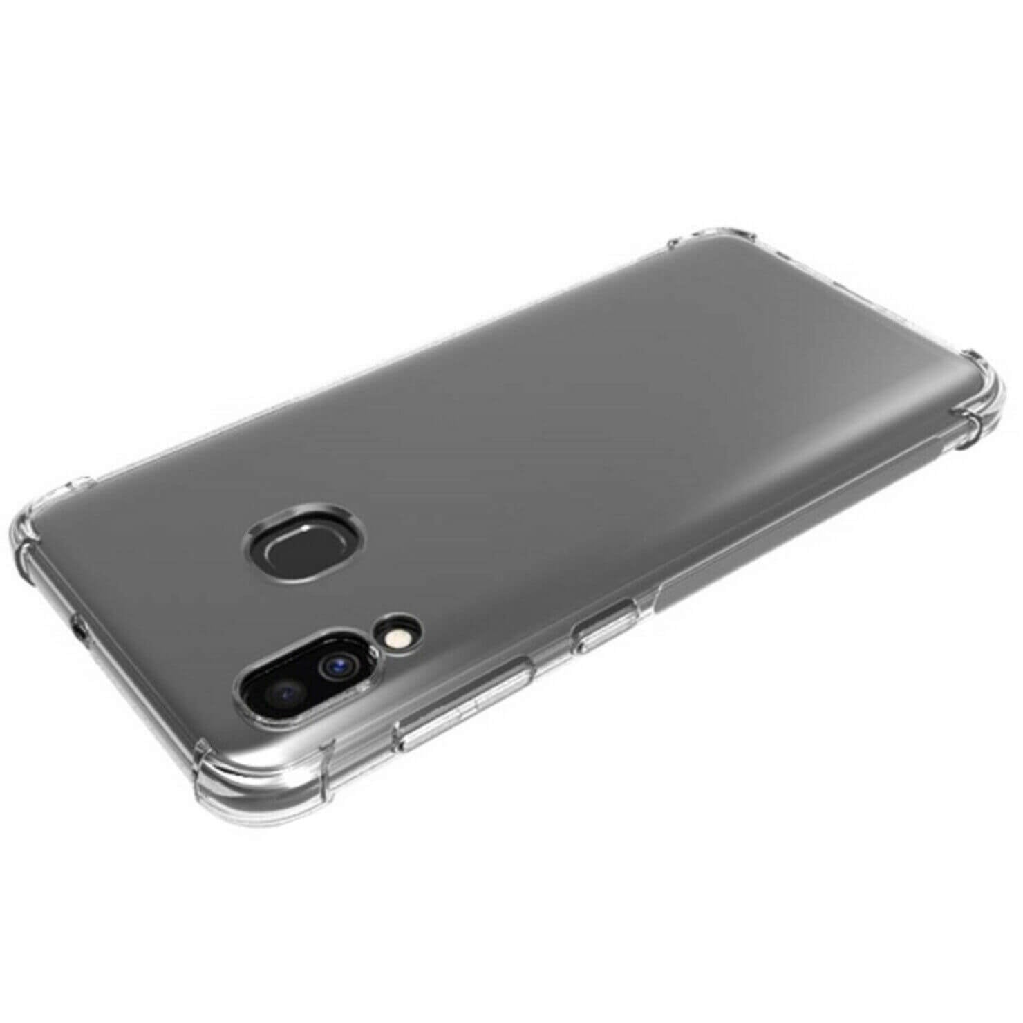 For Samsung Galaxy A20 A30 M10s Case Cover Clear ShockProof Soft TPU Silicone