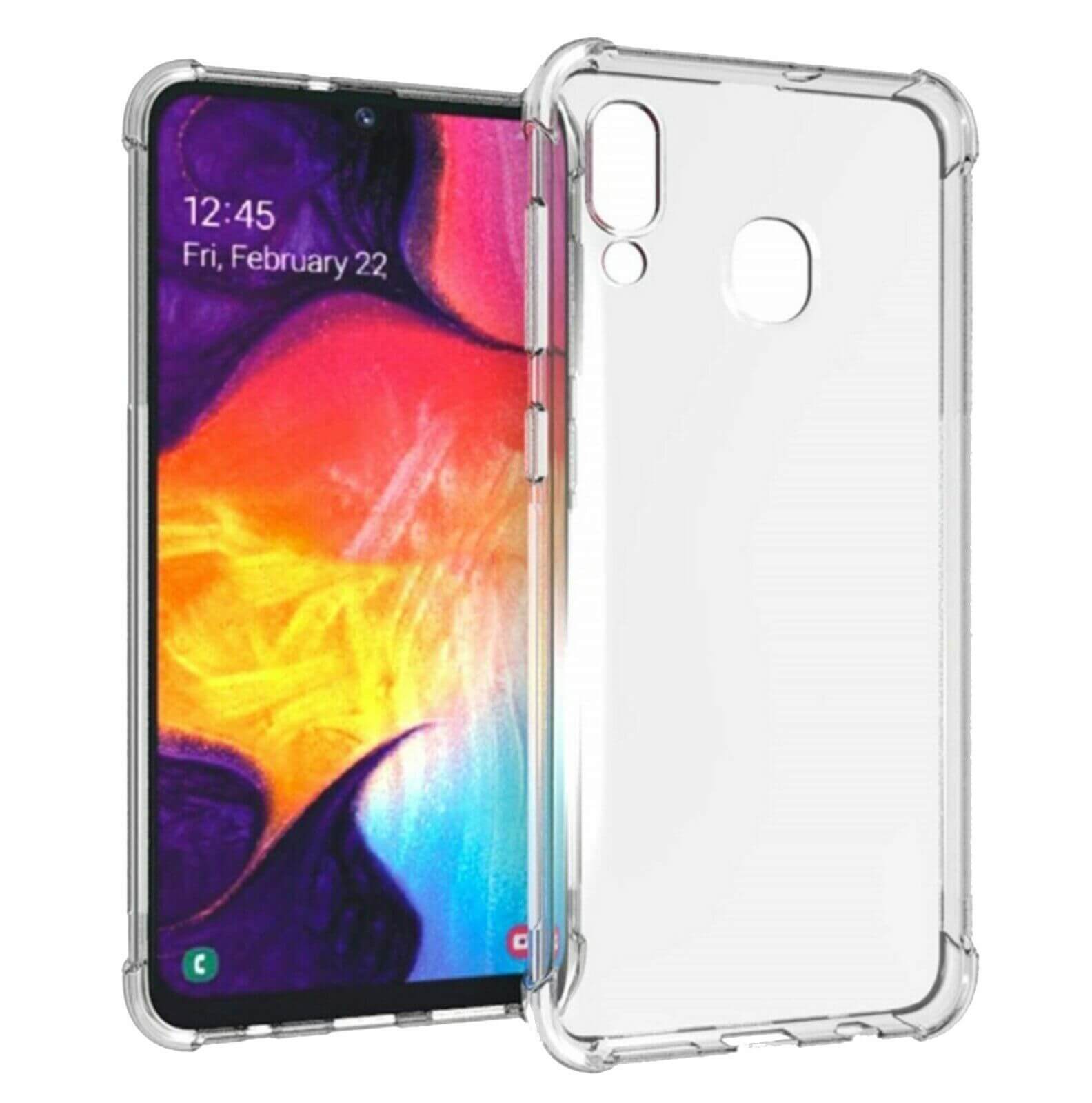 For Samsung Galaxy A20 A30 M10s Case Cover Clear ShockProof Soft TPU Silicone