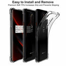 For OnePlus 7T Pro Case Cover Clear ShockProof Soft TPU Silicone