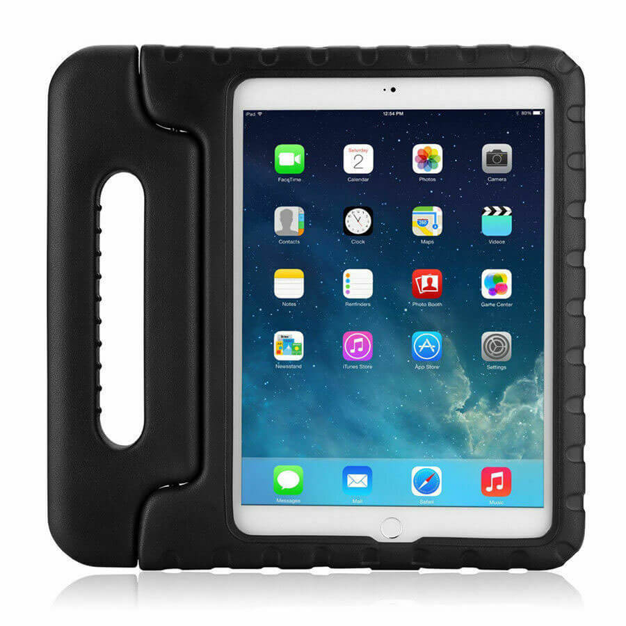 For Apple iPad Air / Air 2 Kids Case Shockproof Cover With Stand Black