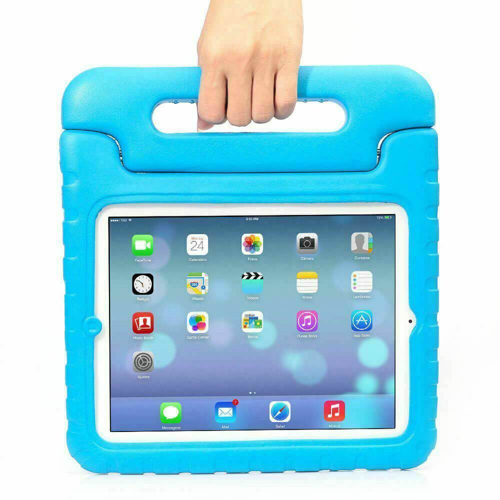 For Apple iPad Mini 1 2 3 Kids Case Shockproof Cover With Stand Blue
