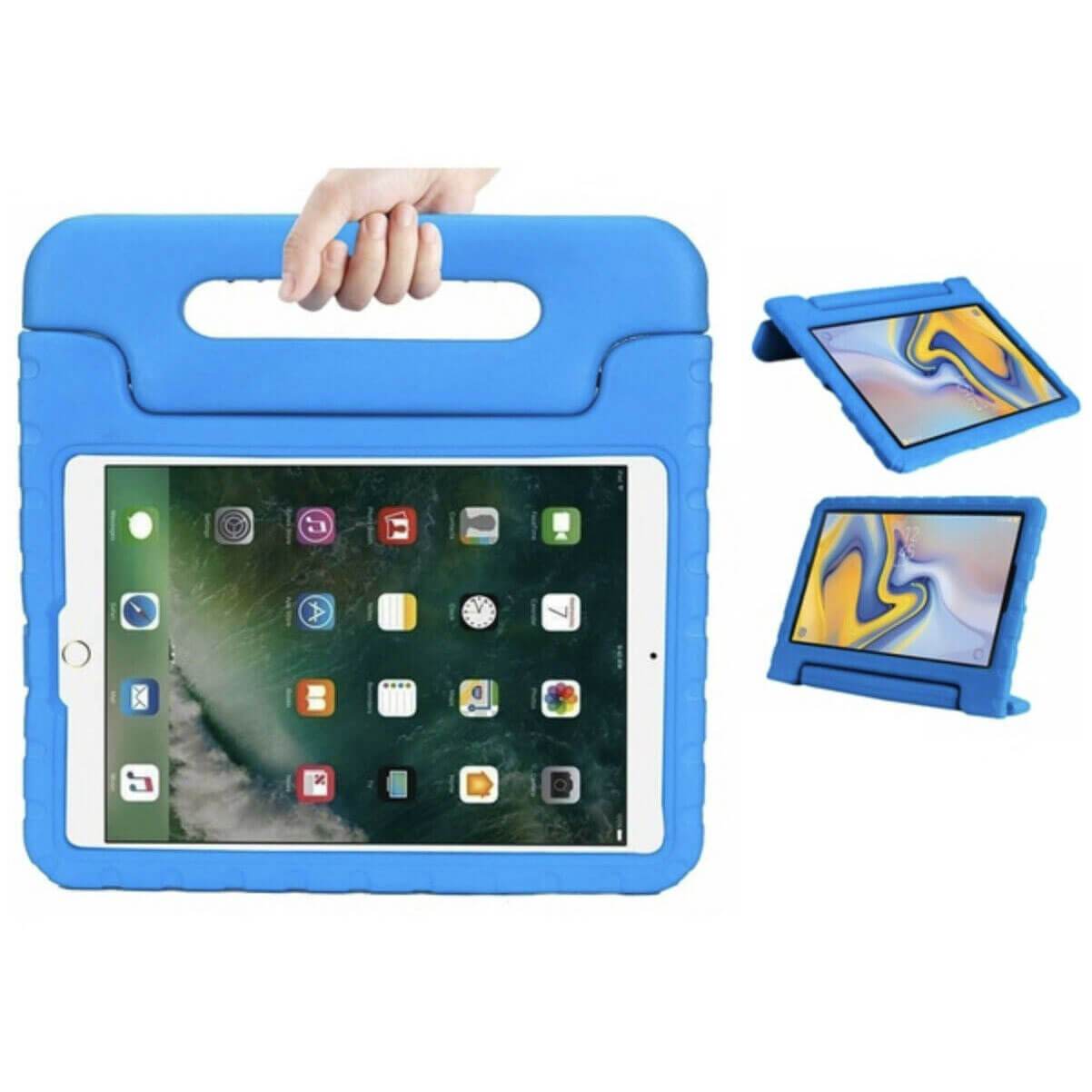 For Apple iPad Mini 4 5 Kids Case Shockproof Cover With Stand Blue