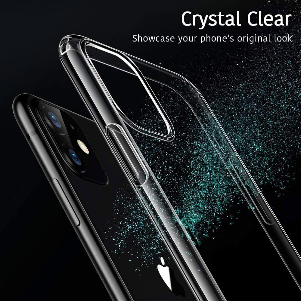 For Apple iPhone 11 Soft TPU Case Crystal Clear Thin Cover