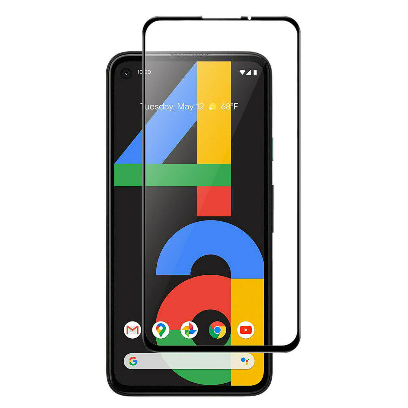 For Google Pixel 4a Tempered Glass 9D Full Coverage / Glue
