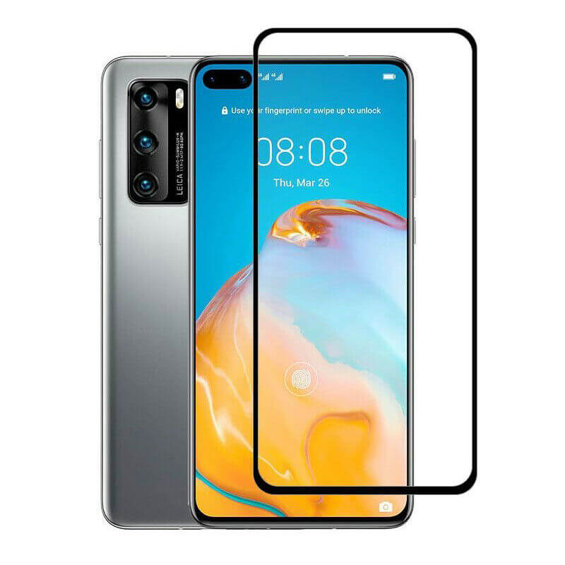 For Huawei P40 Tempered Glass 9D Full Coverage / Glue