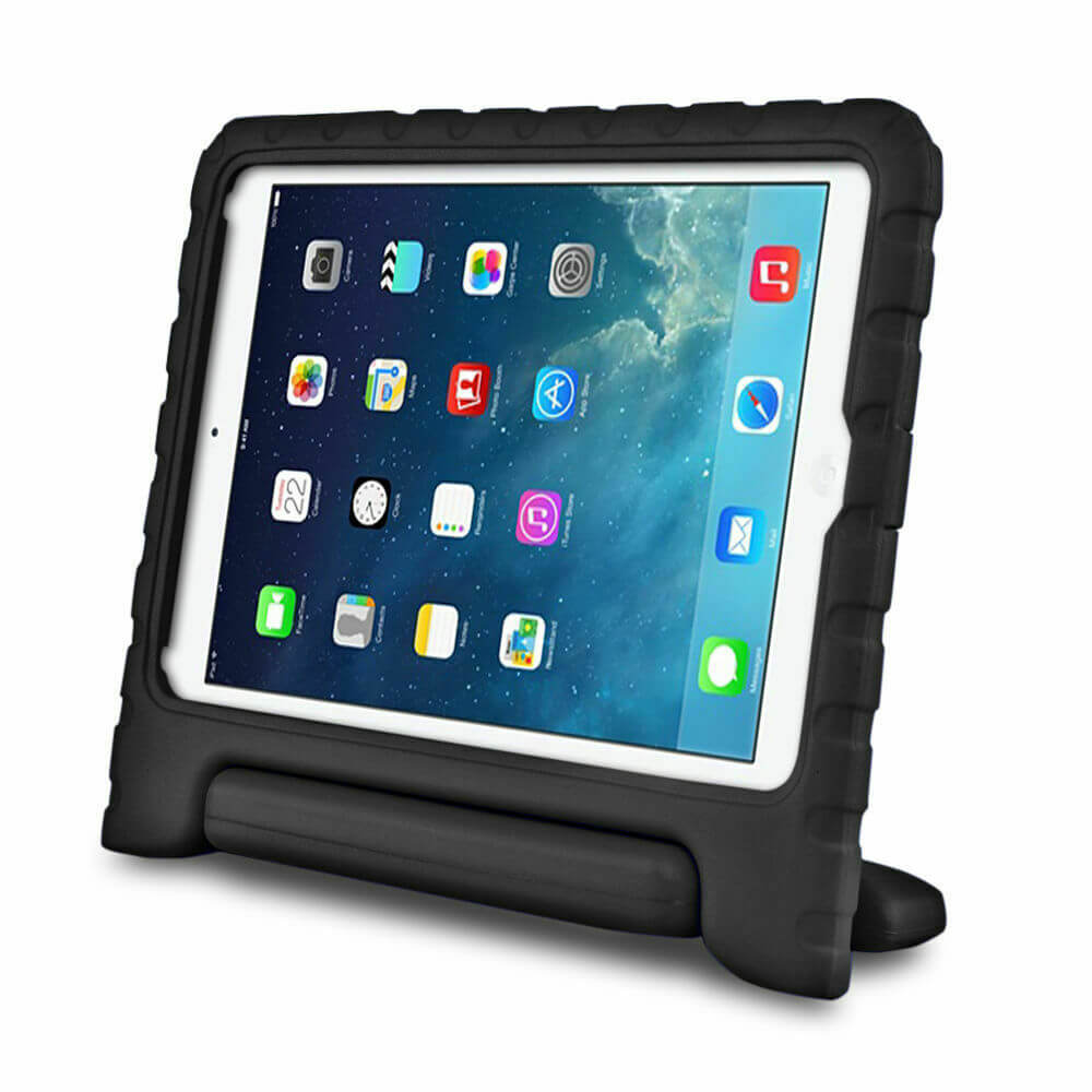 For Apple iPad 9.7" 2017 / 2018 Kids Case Shockproof Cover With Stand Black