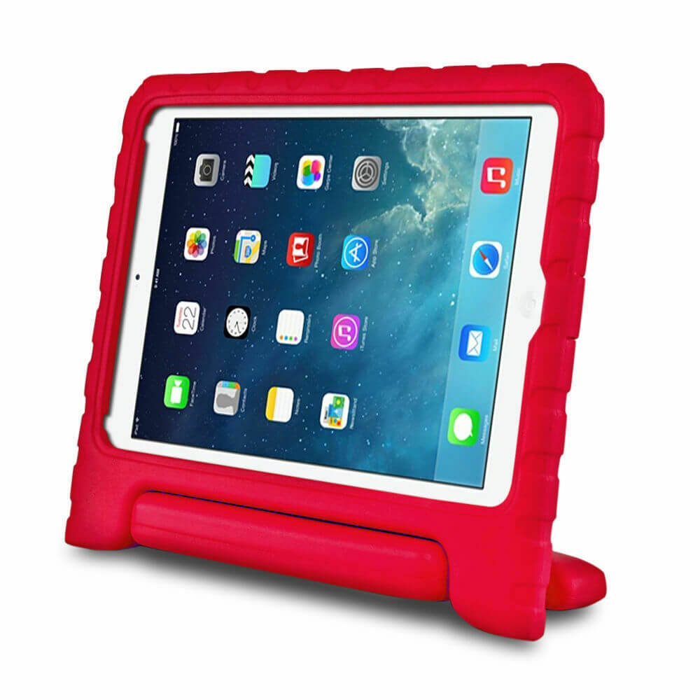 For Apple iPad 9.7" 2017 / 2018 Kids Case Shockproof Cover With Stand Red