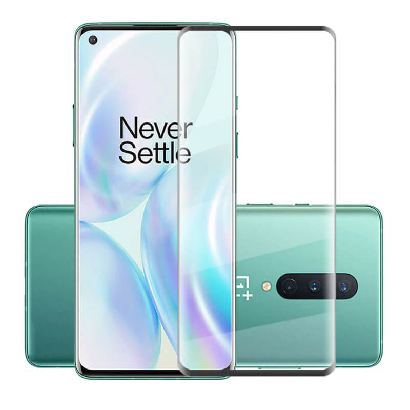 For OnePlus 8 Full Coverage 9D Tempered Glass