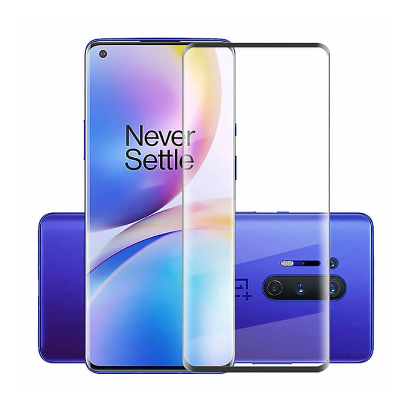 For OnePlus 8 Pro Full Coverage 9D Tempered Glass