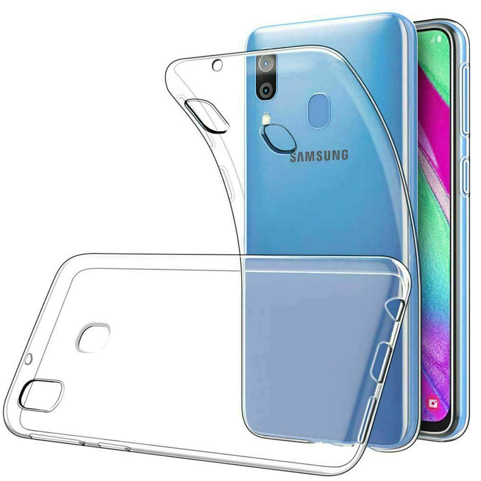 For Samsung Galaxy A40 Soft TPU Case Crystal Clear Thin Cover