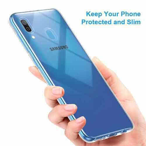 For Samsung Galaxy A40 Soft TPU Case Crystal Clear Thin Cover