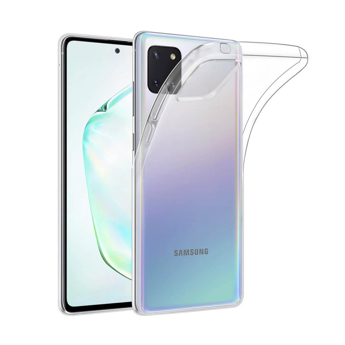 For Samsung Galaxy Note 10 Lite Soft TPU Case Crystal Clear Thin Cover
