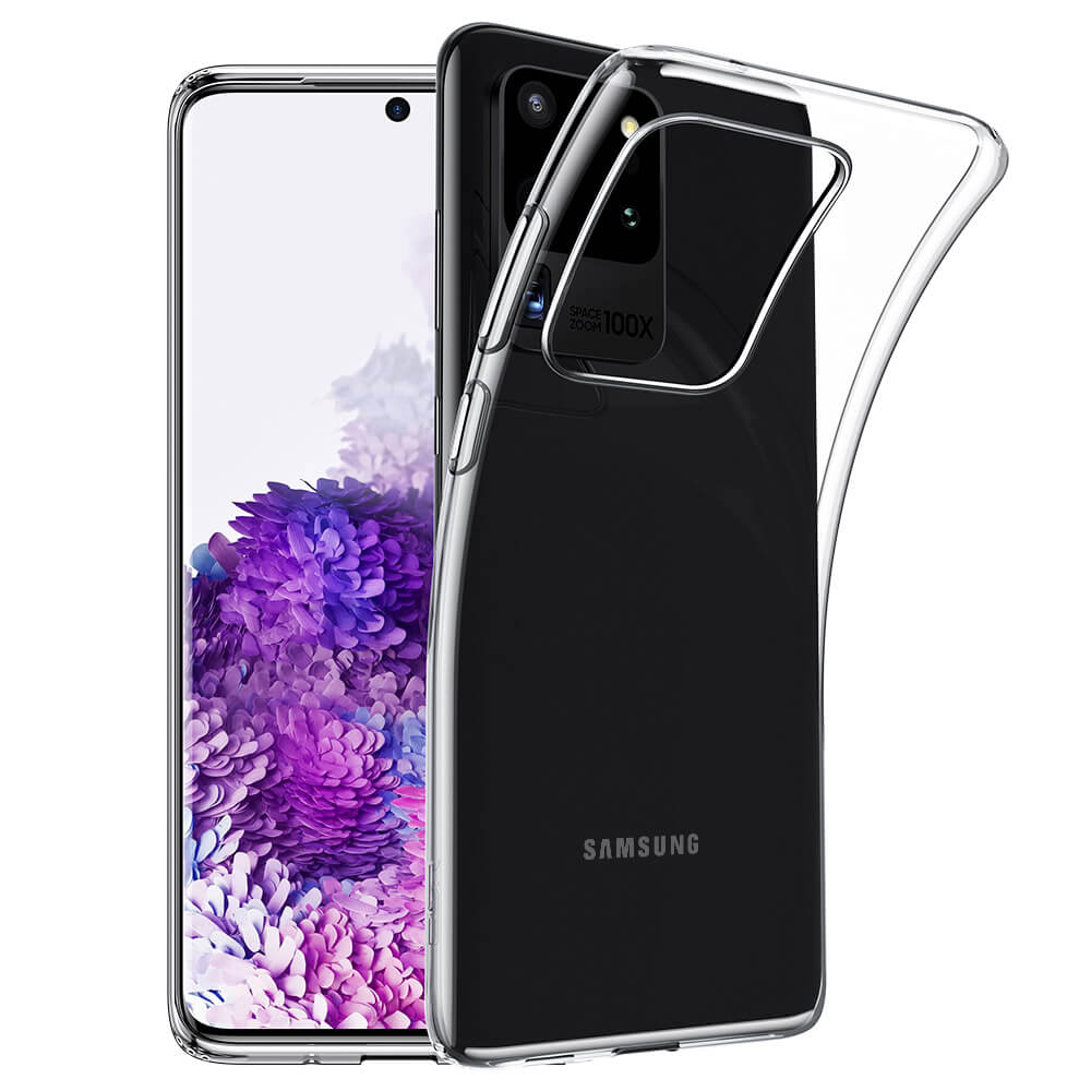 For Samsung Galaxy S20 Ultra / S20 Ultra 5G Soft TPU Case Crystal Clear Thin Cover