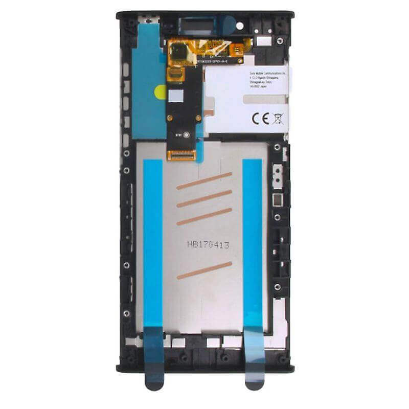 For Sony Xperia L1 LCD Touch Screen Replacement Assembly With Frame Black