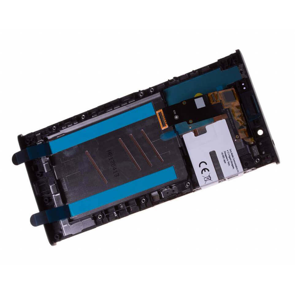 For Sony Xperia L1 LCD Touch Screen Replacement Assembly With Frame Black