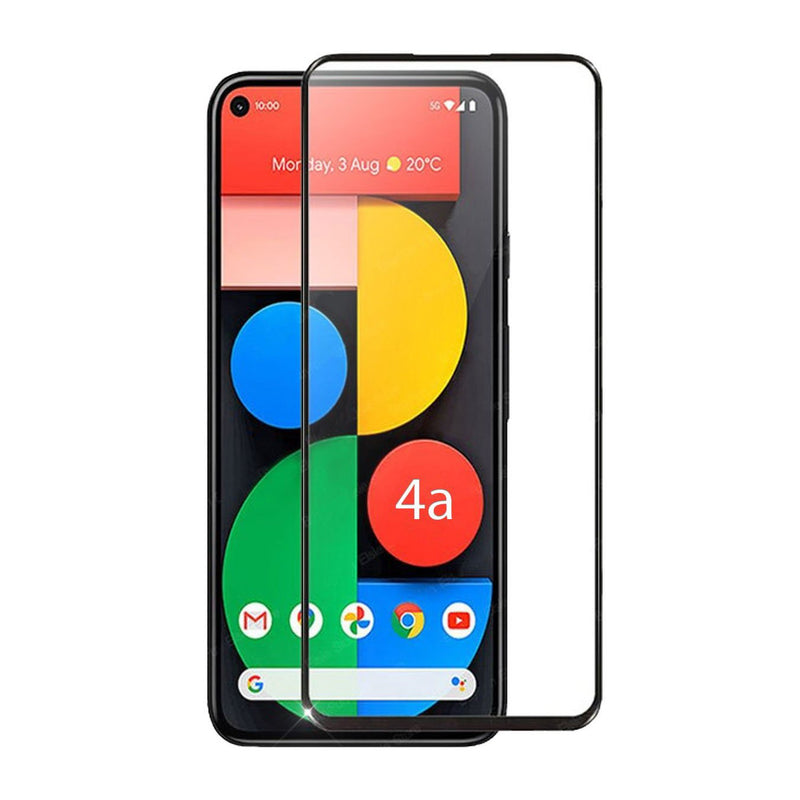 For Google Pixel 4a 5G Full Coverage 9D Tempered Glass