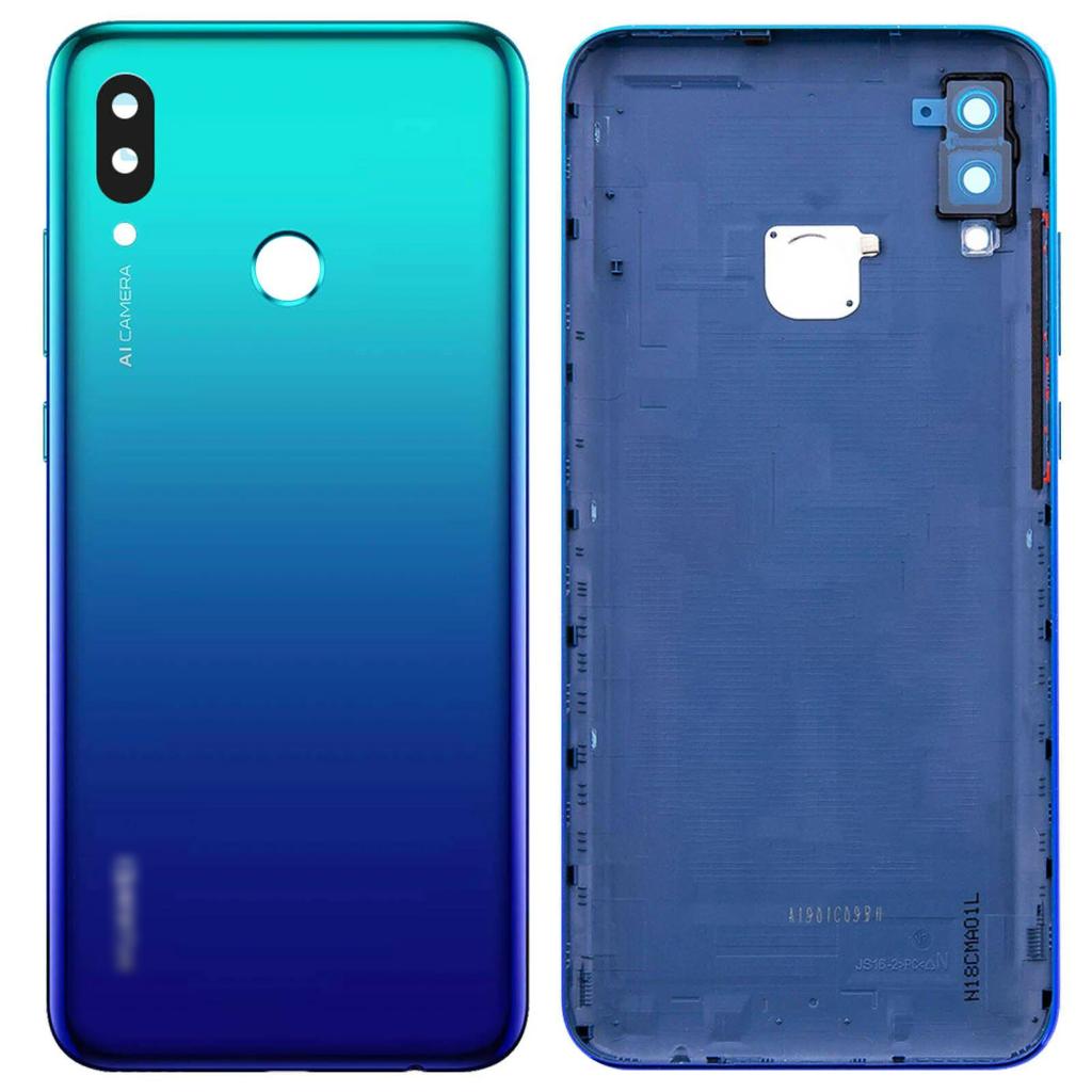 For Huawei P Smart 2019 Battery Cover Rear Housing Camera Lens Replacement Aurora