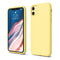Liquid Silicone Case For Apple iPhone 11 Luxury Thin Phone Cover Yellow