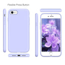 Liquid Silicone Case For Apple iPhone SE 2022 Luxury Thin Phone Cover Purple-Apple iPhone Cases & Covers-First Help Tech