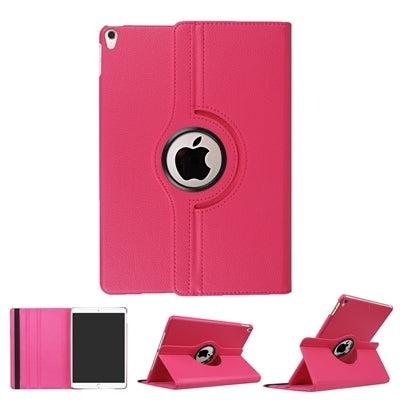 For Apple iPad Universal 10.2/10.5" 360 Degree Rotating Stand Wallet Case - Rose-Apple iPad Cases & Covers-First Help Tech