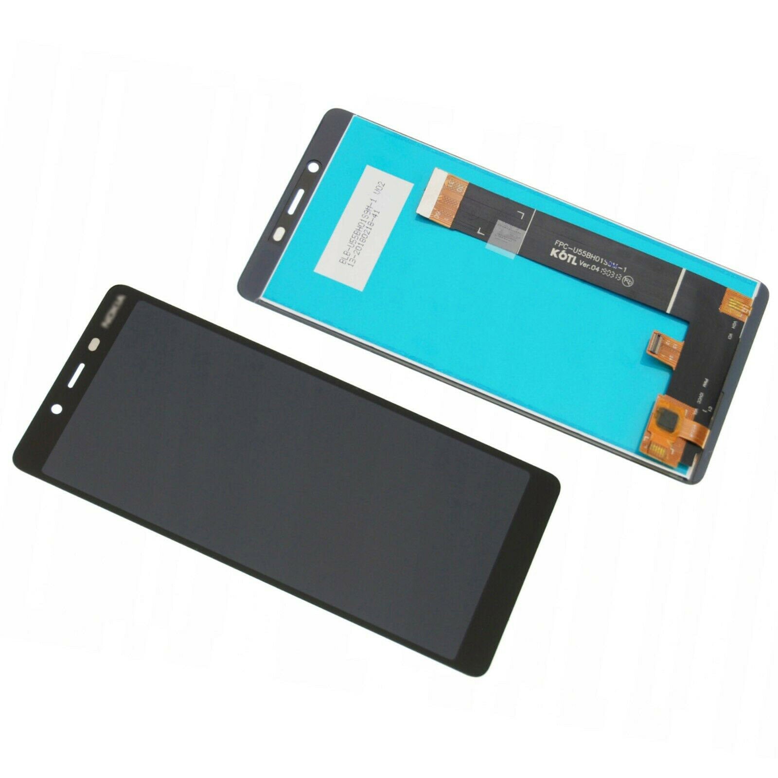 For Nokia 1 Plus LCD Display Touch Screen Replacement Assembly Black