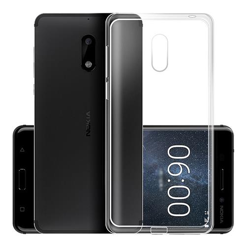 For Nokia 6 Shockproof Transparent Gel Case