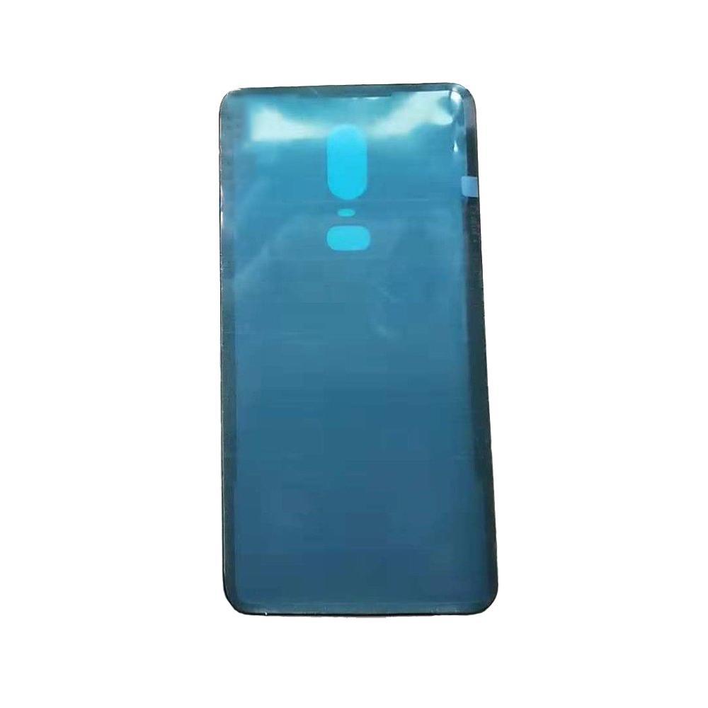 OnePlus 6 Battery Cover Rear Glass Panel Mirror Black for [product_price] - First Help Tech
