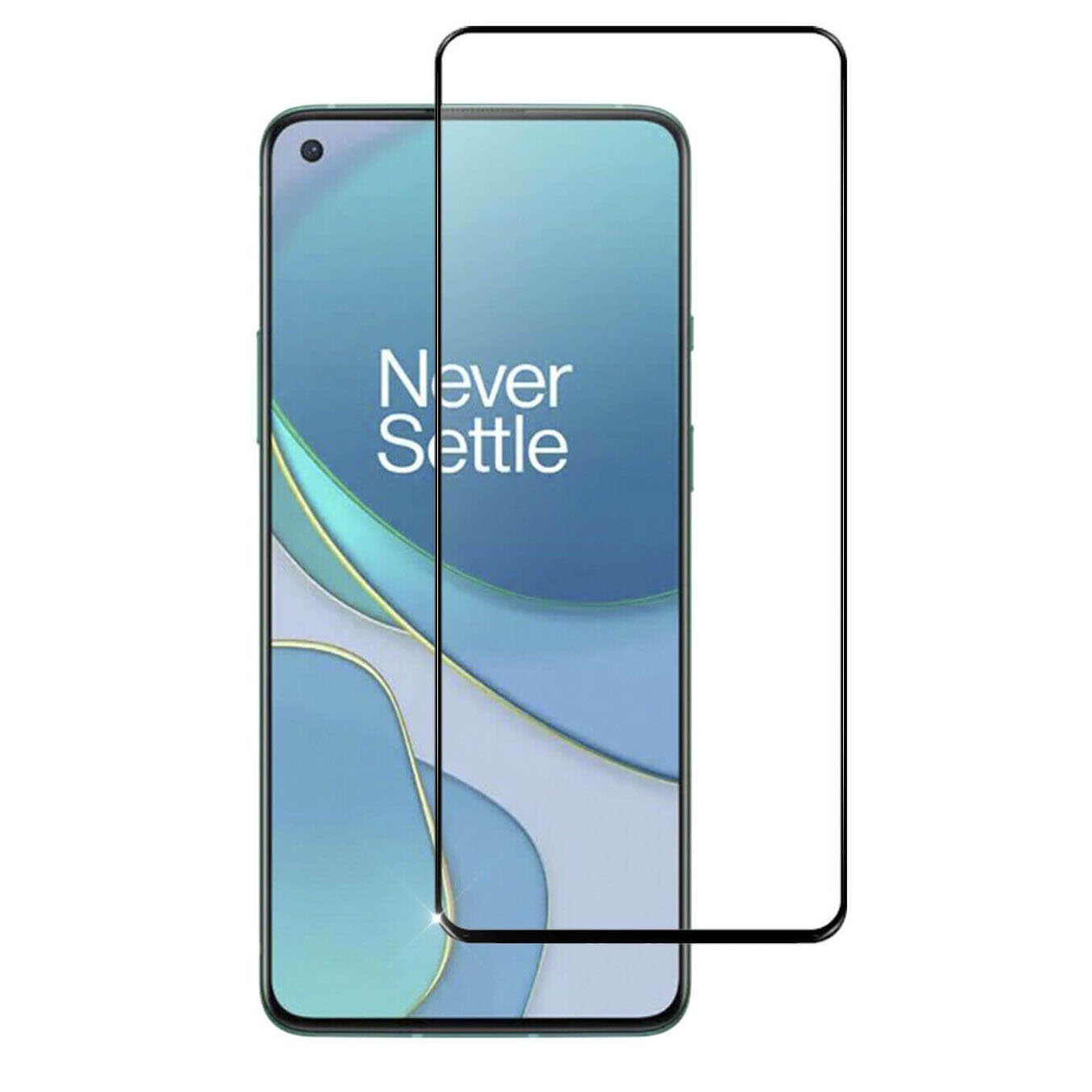 For OnePlus 8T Full Coverage 9D Tempered Glass