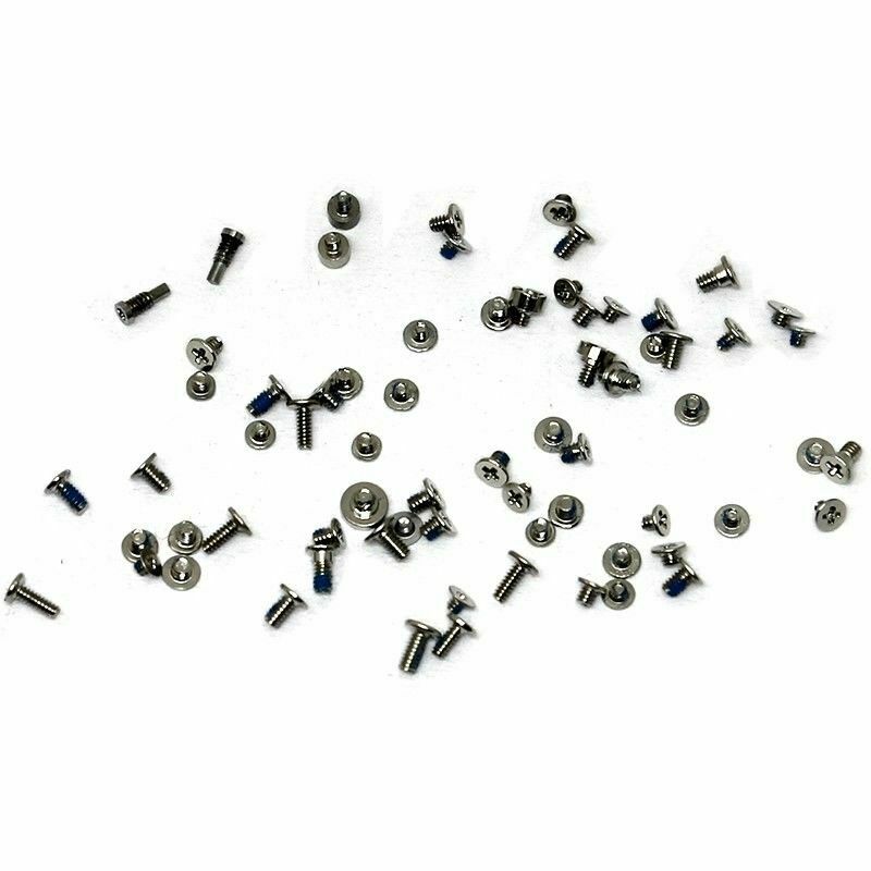 Apple iPhone 8 Plus Full Screw Set including the 2 Silver Bottom Screws for [product_price] - First Help Tech