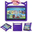 For Amazon Fire HD 10 2021 11th Gen Kids Case Shockproof Cover With Stand - Purple