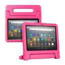 For Amazon Fire HD 8 2020 Kids Case Shockproof Cover With Stand - Pink