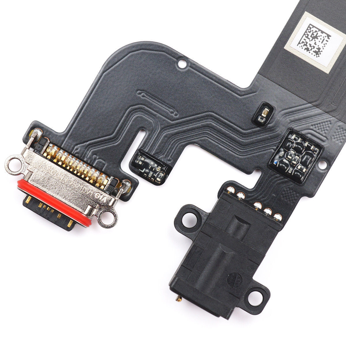 OnePlus 5T Type-C Charging Port Flex Cable with Headphone Jack for [product_price] - First Help Tech