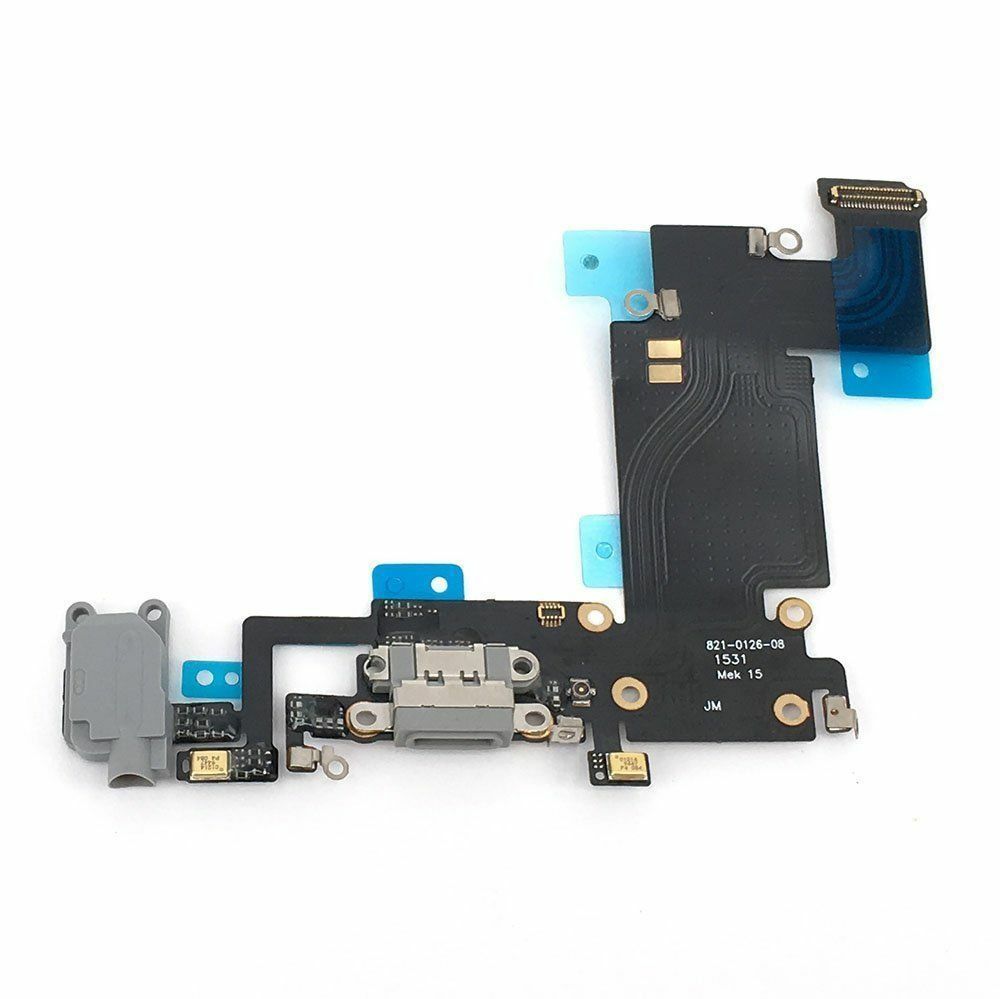 Apple iPhone 6s Plus Charging Port Flex Cable - Grey for [product_price] - First Help Tech