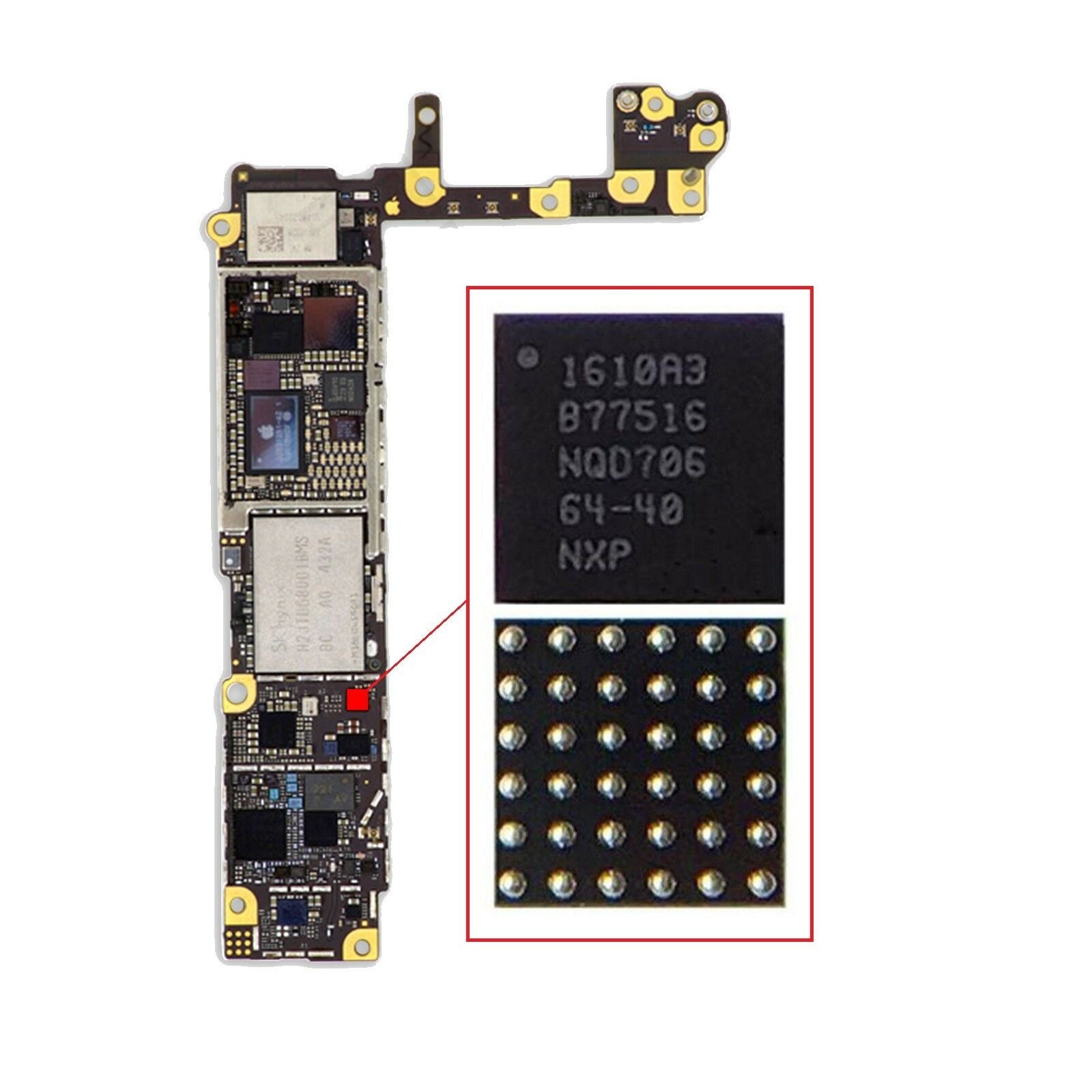 Apple iPhone SE / 6 / 6 Plus / 6S / 6s Plus U2 Power Charging Power IC Tristar Chip 1610A3 for [product_price] - First Help Tech